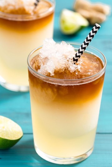 Cloudy Ginger Beer with Rum