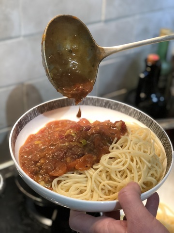 Spagetti Bolognese with Dolmio Sauce