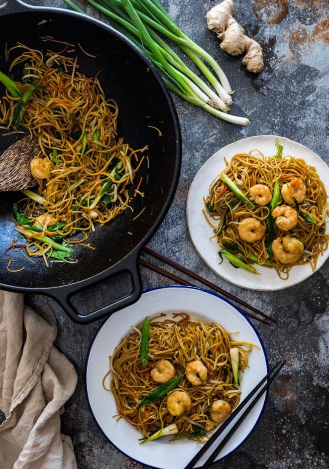 Shrimp Chow Mein | Recipes Friend